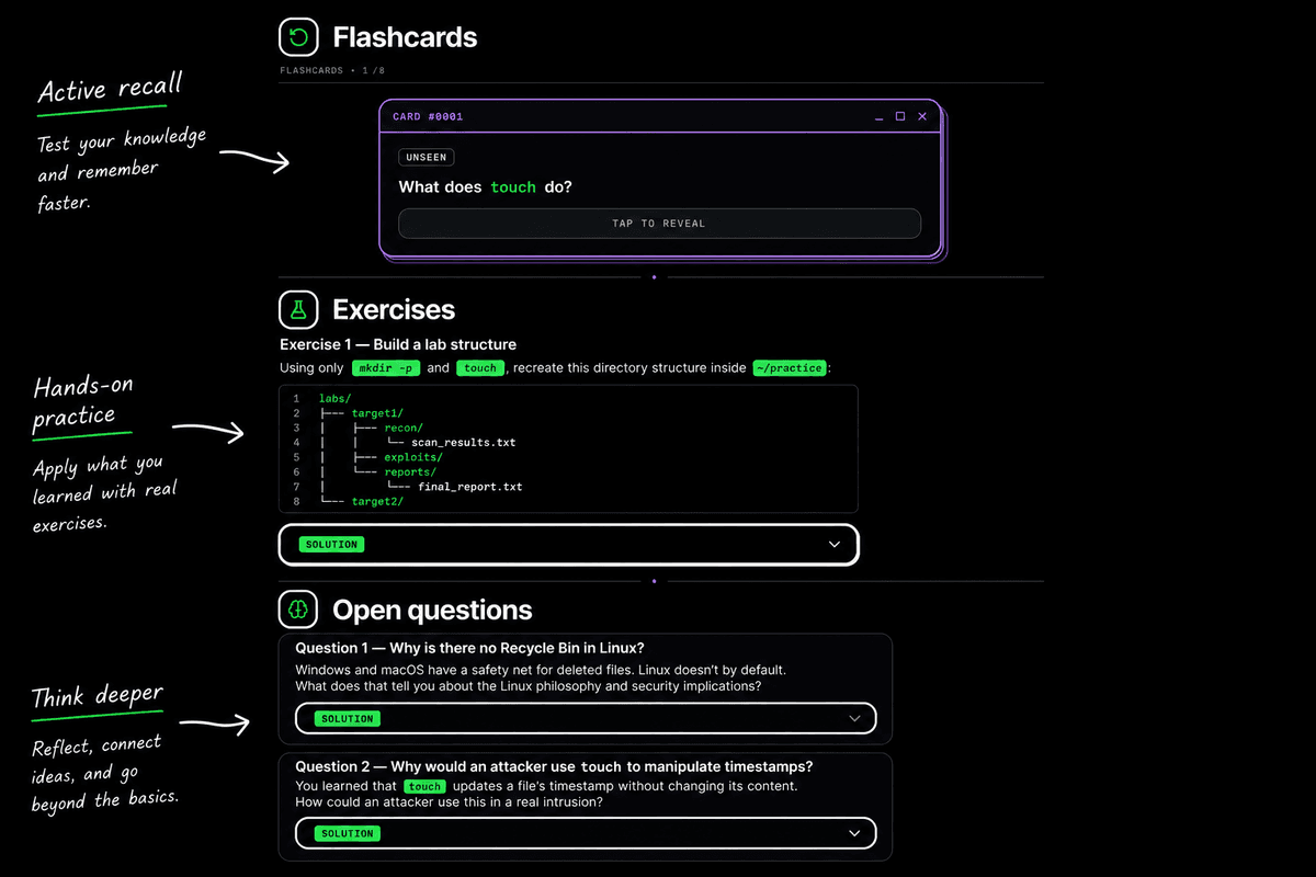 Step 3: Exercises & Labs